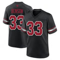 Elroe A.Cardinals #33 Trey Benson Player Black Home Game Stitched Jerseys