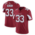 Elroe A.Cardinals #33 Trey Benson Player Cardinal Vapor Limited Home Game  Stitched Jerseys