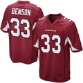 Elroe A.Cardinals #33 Trey Benson Player Game Stitched Stitched Jerseys