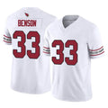 Elroe A.Cardinals #33 Trey Benson Player White Vapor F.U.S.E. Limited Home Game Stitched Jerseys