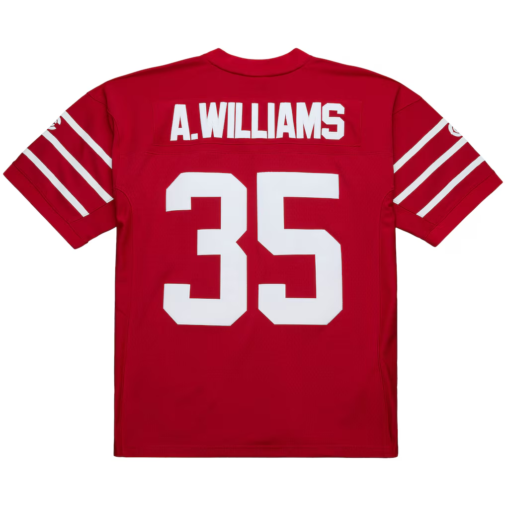 Elroe A.Cardinals #35 Aeneas Williams Mitchell & Ness Cardinal 1994 Legacy Replica Jersey Stitched Puhic Game Jerseys