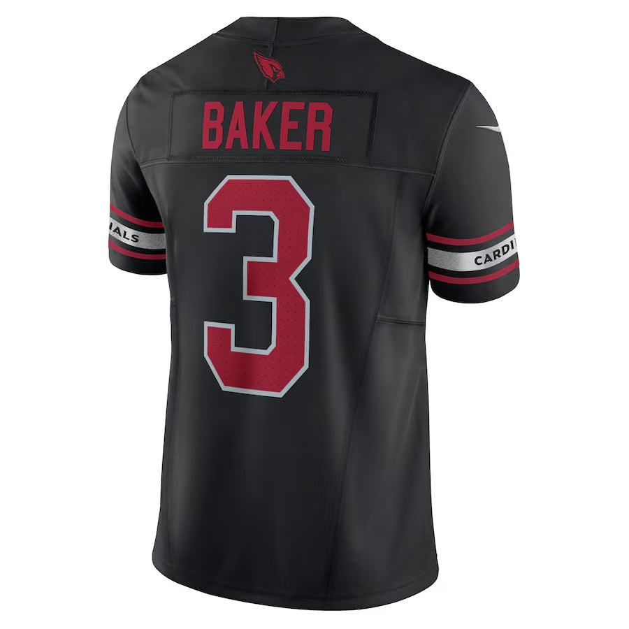 Elroe A.Cardinals #3 Budda Baker Player Black Vapor F.U.S.E. Limited Stitched  Jerseys