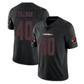 Elroe A.Cardinals #40 Pat Tillman Player Black Impact Limited Home Game Stitched Jerseys