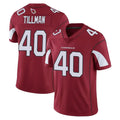 Elroe A.Cardinals #40 Pat Tillman Player Cardinal Vapor Limited Home Game  Stitched Jerseys