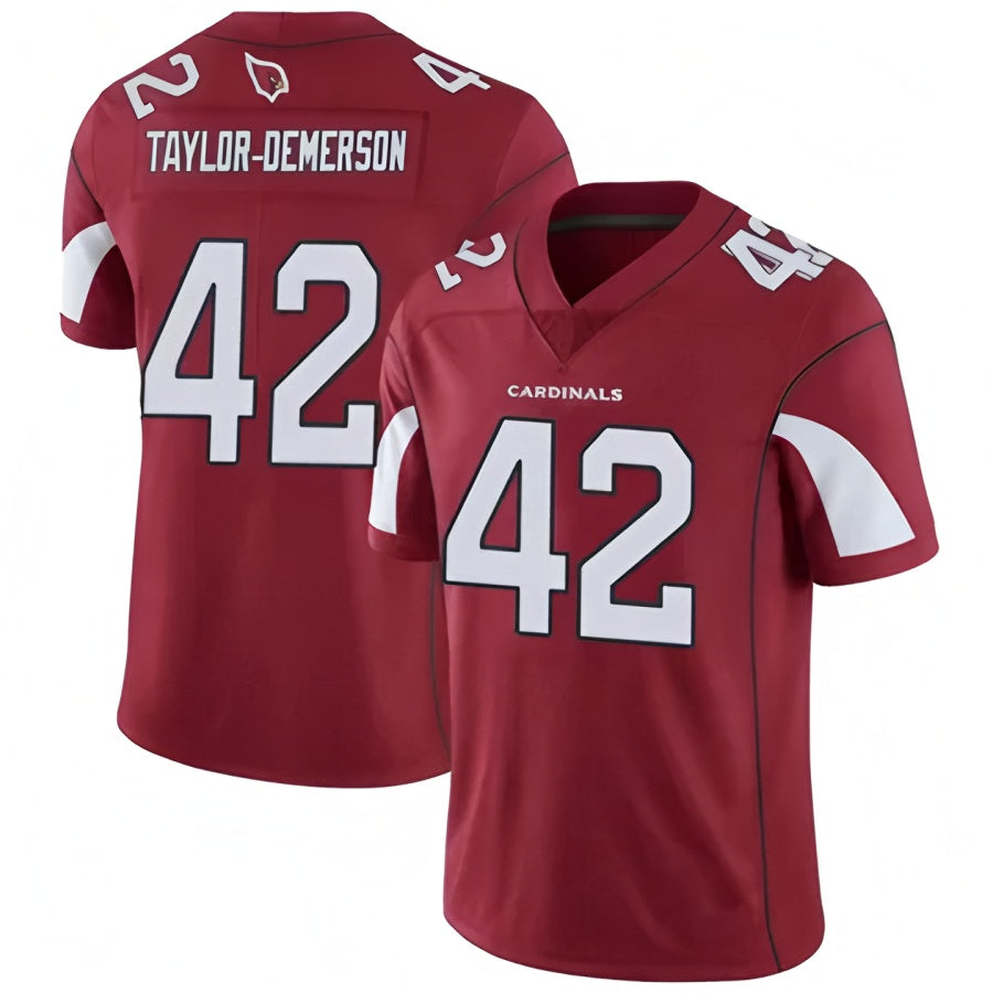 Elroe A.Cardinals #42 Dadrion Taylor-Demerson Player Red Limited Stitched Jerseys