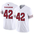 Elroe A.Cardinals #42 Dadrion Taylor-Demerson Player White Limited Stitched Jerseys