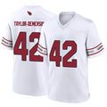Elroe A.Cardinals #42 Dadrion Taylor-Demerson Player Whtie Home Game Stitched Jerseys