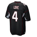 Elroe A.Cardinals #4 Jeremiyah Love Player Black Alternate Game Stitched Jerseys