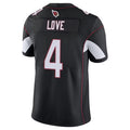 Elroe A.Cardinals #4 Jeremiyah Love Player Black Vapor Limited Home Game Stitched Jerseys
