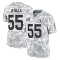 Elroe A.Cardinals #55 Dante Stills Player Camo Salute to Service Limited Home Stitched Jerseys