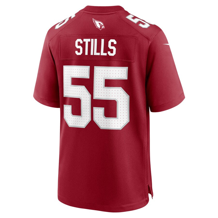 Elroe A.Cardinals #55 Dante Stills Player Cardinal Home Game Stitched Jerseys