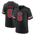 Elroe A.Cardinals #6 James Conner Player Black Alternate Game Stitched Jerseys