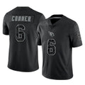 Elroe A.Cardinals #6 James Conner Player Black RFLCTV Limited Home Game Stitched Jerseys