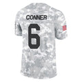 Elroe A.Cardinals #6 James Conner Player Camo Salute to Service Limited Home Stitched Jerseys