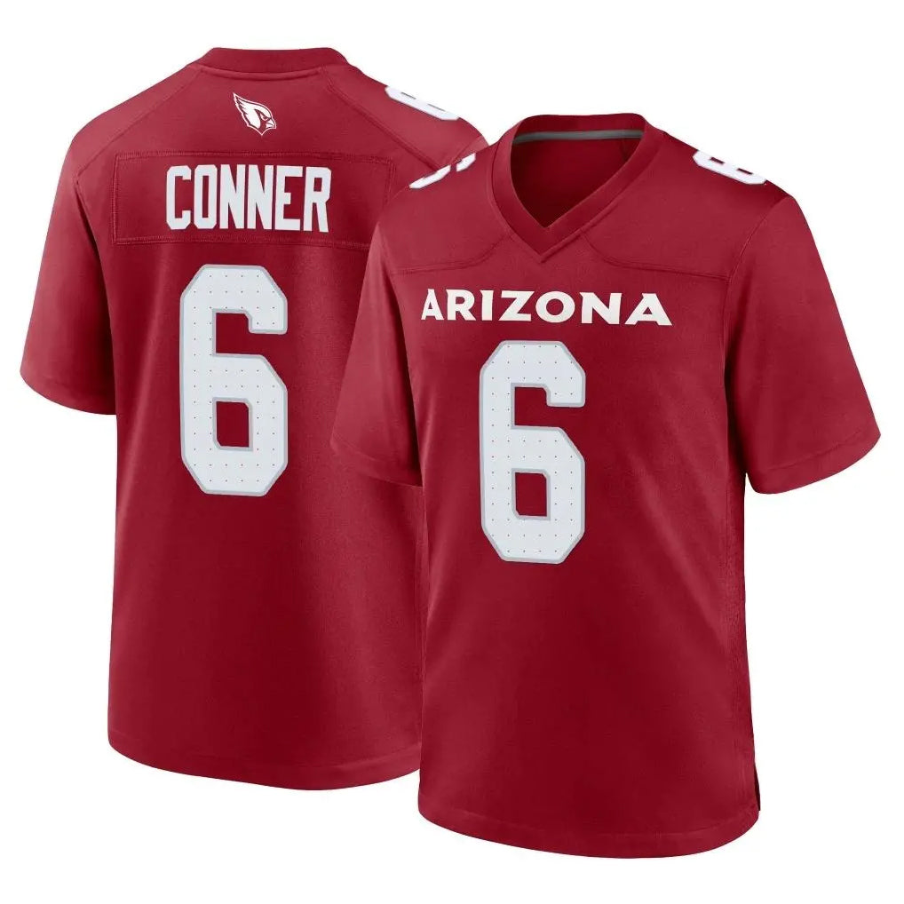 Elroe A.Cardinals #6 James Conner Player Cardinal Limited Home Game Stitched Jerseys