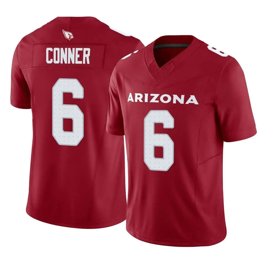 Elroe A.Cardinals #6 James Conner Player Cardinal Vapor F.U.S.E. Limited Home Game Stitched Jerseys
