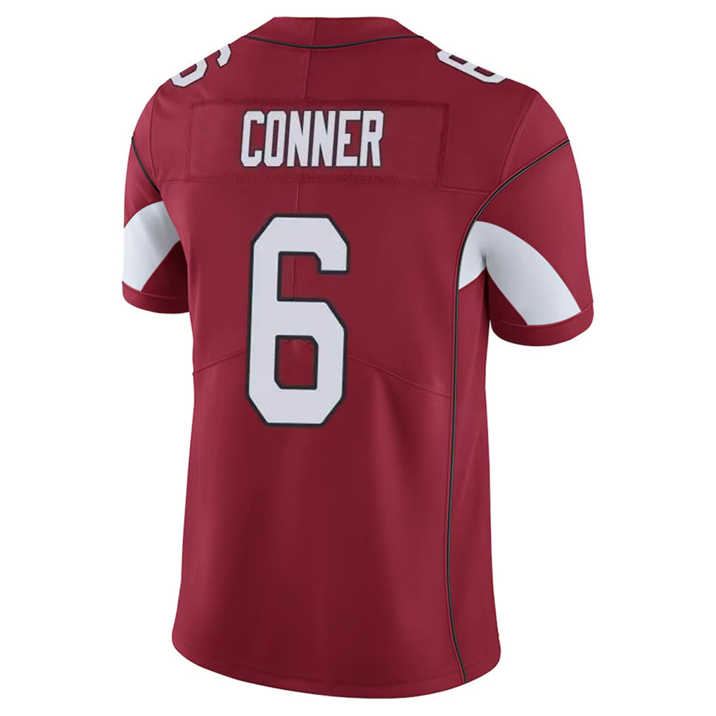 Elroe A.Cardinals #6 James Conner Player Cardinal Vapor Limited Home Game  Stitched Jerseys