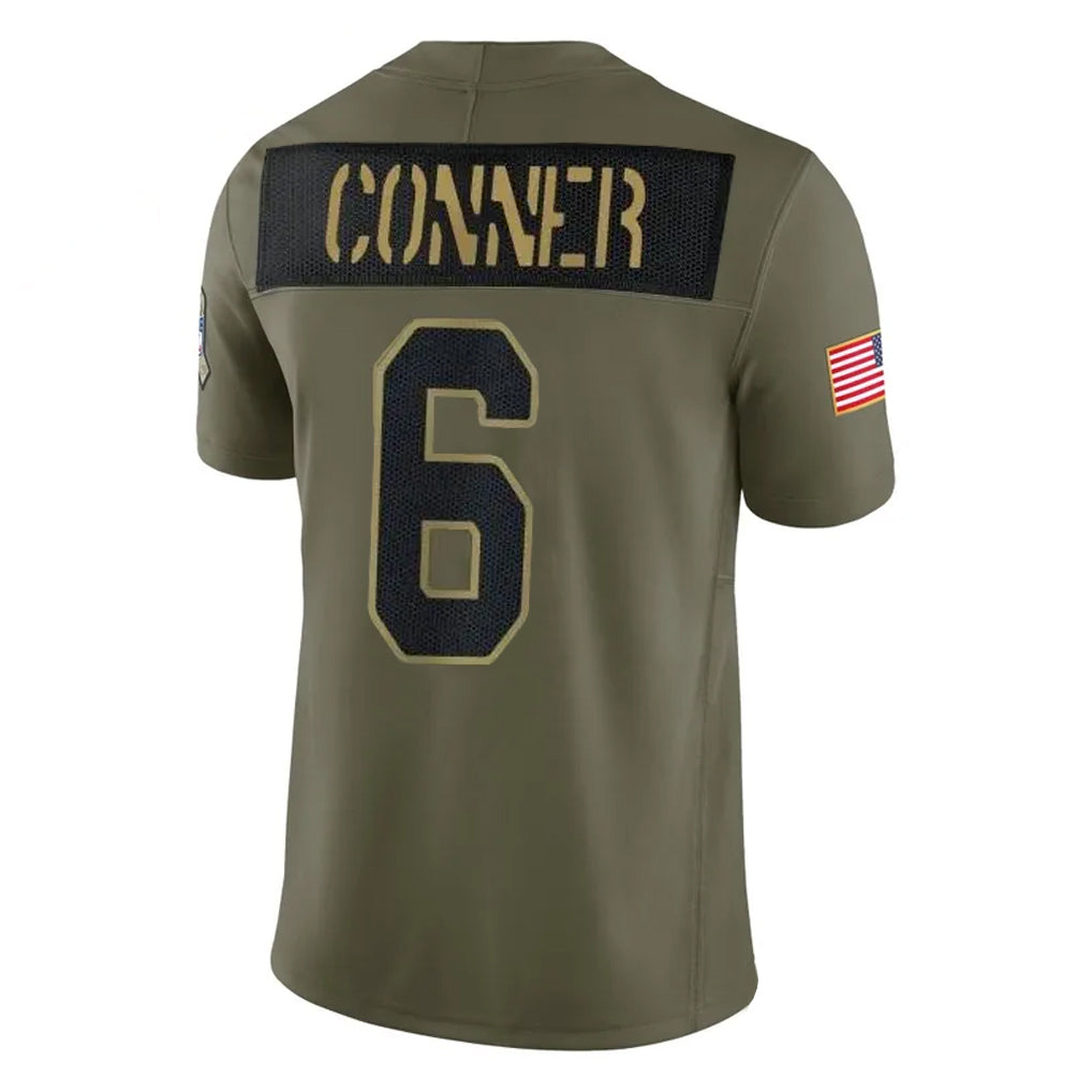 Elroe A.Cardinals #6 James Conner Player Olive Salute To Service Home Game Stitched Jerseys