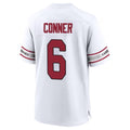 Elroe A.Cardinals #6 James Conner Player White Home Game Stitched Jerseys