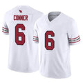 Elroe A.Cardinals #6 James Conner Player White Vapor F.U.S.E. Limited Home Game Stitched Jerseys