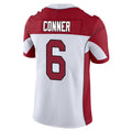 Elroe A.Cardinals #6 James Conner Player White Vapor Limited Home Game Stitched Jerseys