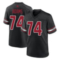 Elroe A.Cardinals #74 Isaiah Adams Player Black Alternate Game Stitched Jerseys