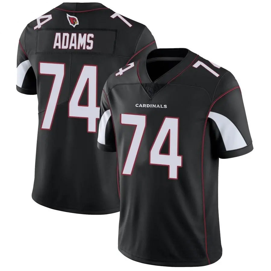 Elroe A.Cardinals #74 Isaiah Adams Player Black Vapor Limited Stitched Jerseys