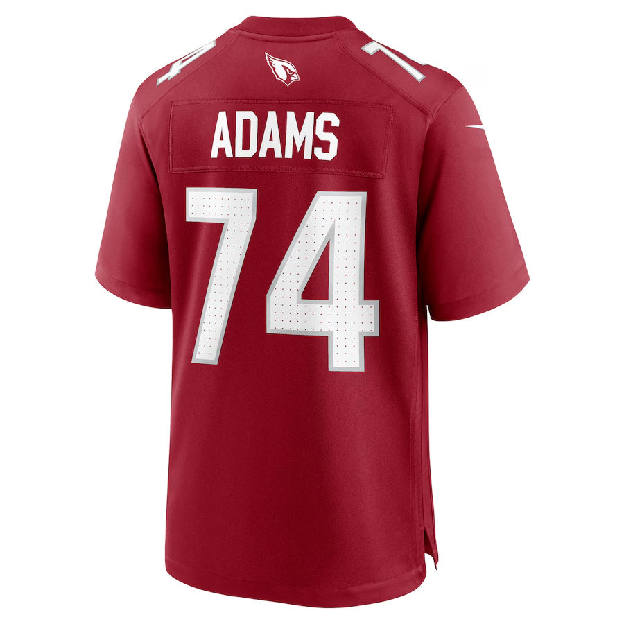 Elroe A.Cardinals #74 Isaiah Adams Player Cardinal Home Game Stitched Jerseys