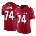 Elroe A.Cardinals #74 Isaiah Adams Player Cardinal Vapor F.U.S.E. Limited Home Game Stitched Jerseys