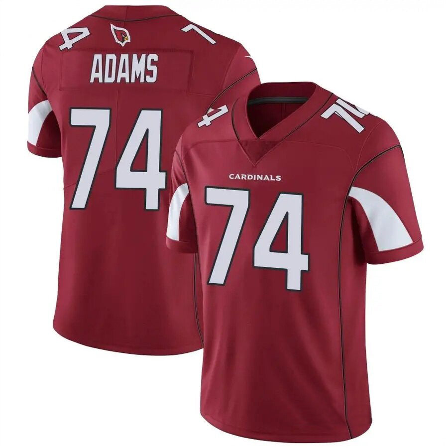 Elroe A.Cardinals #74 Isaiah Adams Player Red Game Stitched Jerseys