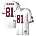 Elroe A.Cardinals #81 Anquan Boldin Player Mitchell & Ness White Legacy Replica Stitched Jerseys