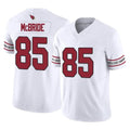Elroe A.Cardinals #85 Trey McBride Player White Vapor F.U.S.E. Limited Home Game Stitched Jerseys