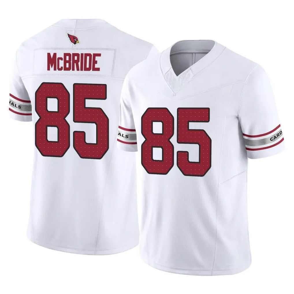 Elroe A.Cardinals #85 Trey McBride Player White Vapor F.U.S.E. Limited Home Game Stitched Jerseys