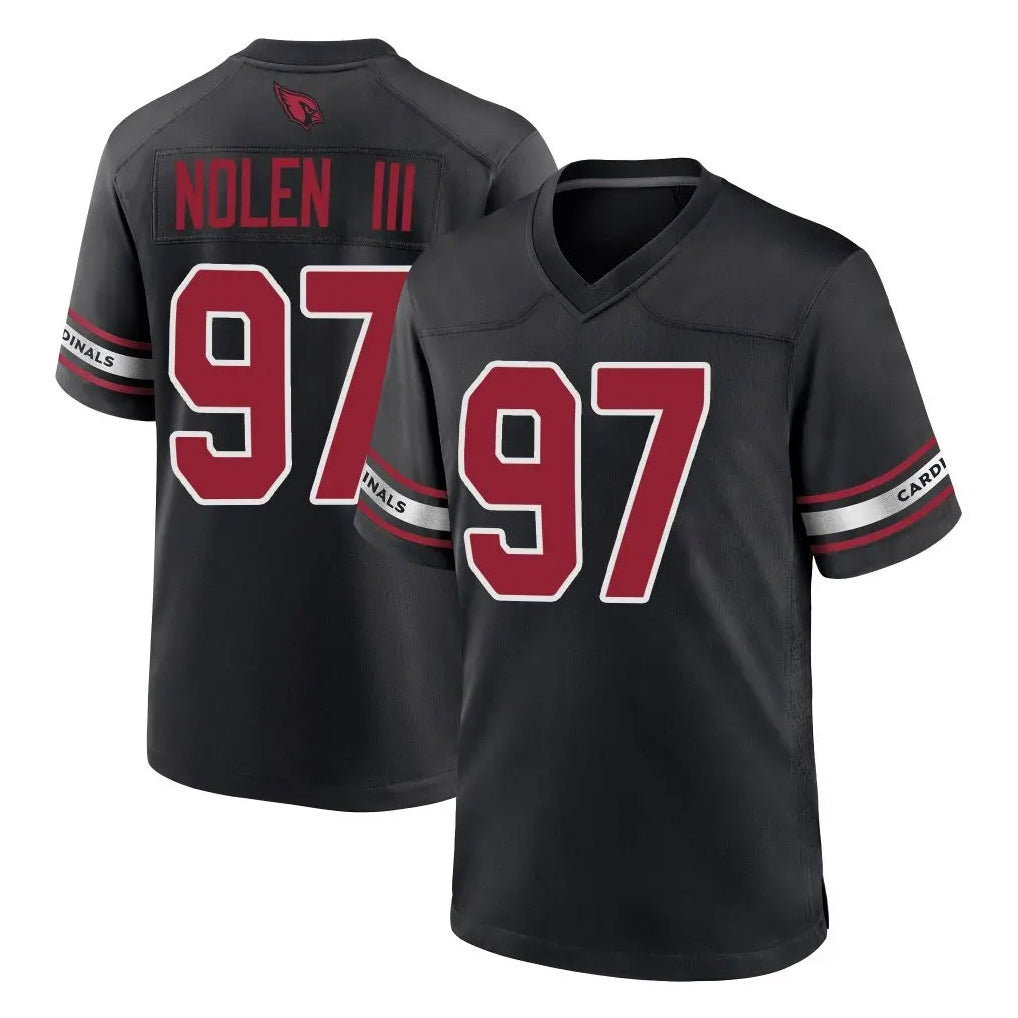 Elroe A.Cardinals #97 Walter Nolen III Player Black Alternate Game Stitched Jerseys