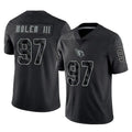 Elroe A.Cardinals #97 Walter Nolen III Player Black RFLCTV Limited Home Game Stitched Jerseys