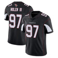 Elroe A.Cardinals #97 Walter Nolen III Player Black Vapor Limited Home Game Stitched Jerseys