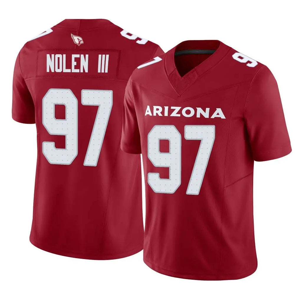 Elroe A.Cardinals #97 Walter Nolen III Player Cardinal Vapor F.U.S.E. Limited Home Game Stitched Jerseys