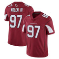 Elroe A.Cardinals #97 Walter Nolen III Player Cardinal Vapor Limited Home Game  Stitched Jerseys