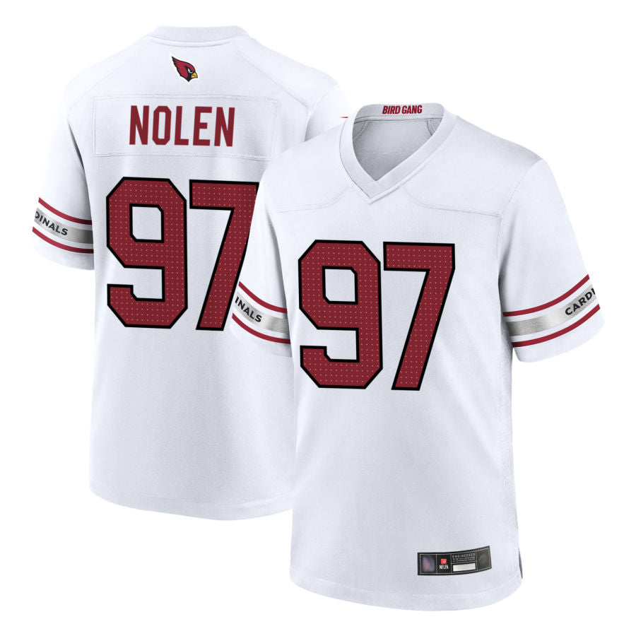 Elroe A.Cardinals #97 Walter Nolen III Player White Game Stitched Jerseys