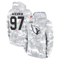 Elroe A.Cardinals #97 Walter Nolen Player Arctic Camo Salute to Service Limited Hoodies Stitched Jerseys