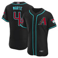 Elroe A.Diamondbacks #4 Ketel Marte Player Black Limited Stitched Jerseys