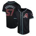 Elroe A.Diamondbacks #57 Eduardo Rodriguez Player Black Limited Alternate Stitched Jersey