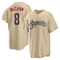 Elroe A.Diamondbacks #8 James McCann Player Gold Replica 2026 City Connect Cool Stitched Jersey