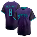 Elroe A.Diamondbacks #8 James McCann Player Purple Limited 2026 City Connect Stitched Jersey