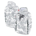Elroe A.Falcons Arctic Camo Salute to Service Limited Hoodie Blank Player Stitched Jerseys