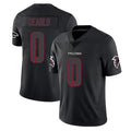 Elroe A.Falcons #0 Divine Deablo Player Black Impact Limited Game Stitched Jerseys