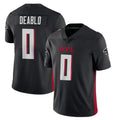Elroe A.Falcons #0 Divine Deablo Player Black Vapor Limited Home Game Stitched Jerseys