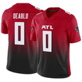 Elroe A.Falcons #0 Divine Deablo Player Red Vapor F.U.S.E. Limited Home Game Stitched Jerseys