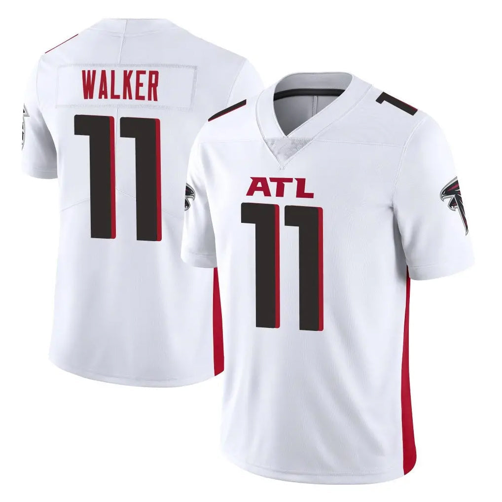 Elroe A.Falcons #11 Jalon Walker Player White Vapor Untouchable Limited Home Game Stitched Jerseys