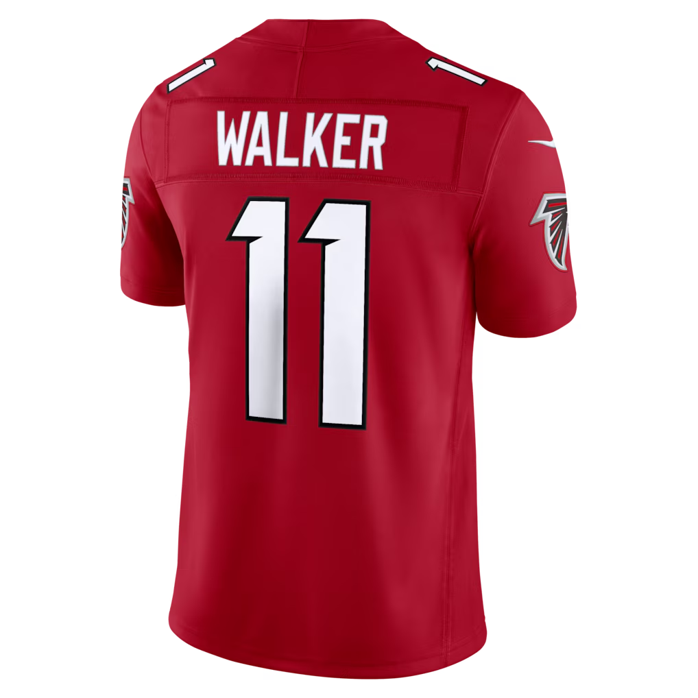 Elroe A.Falcons #11 Jalon Walker Red Team Vapor F.U.S.E. Stitched Limited Jerseys